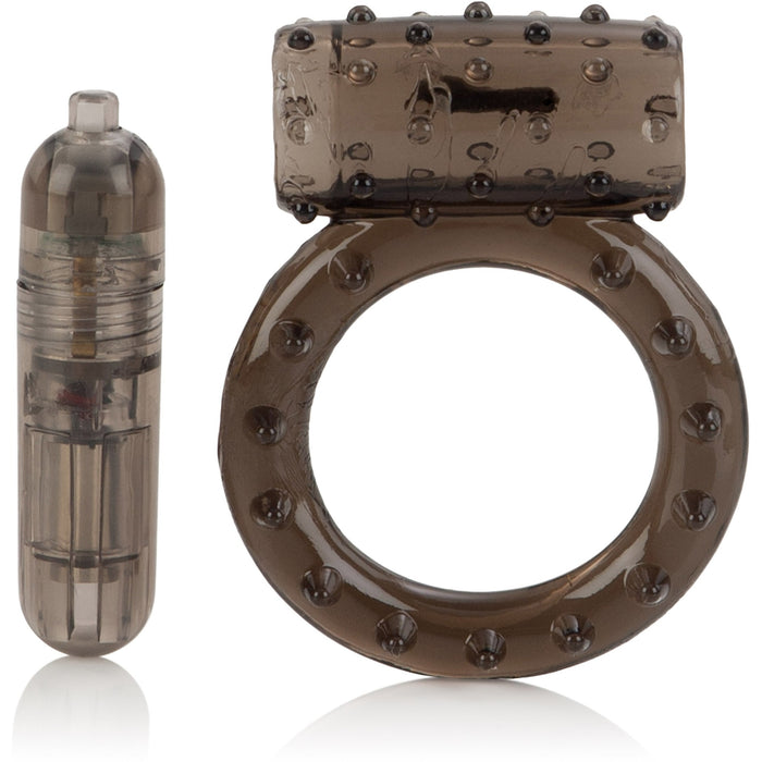 Colt Vibrating Stud Grey - Male Cock Ring