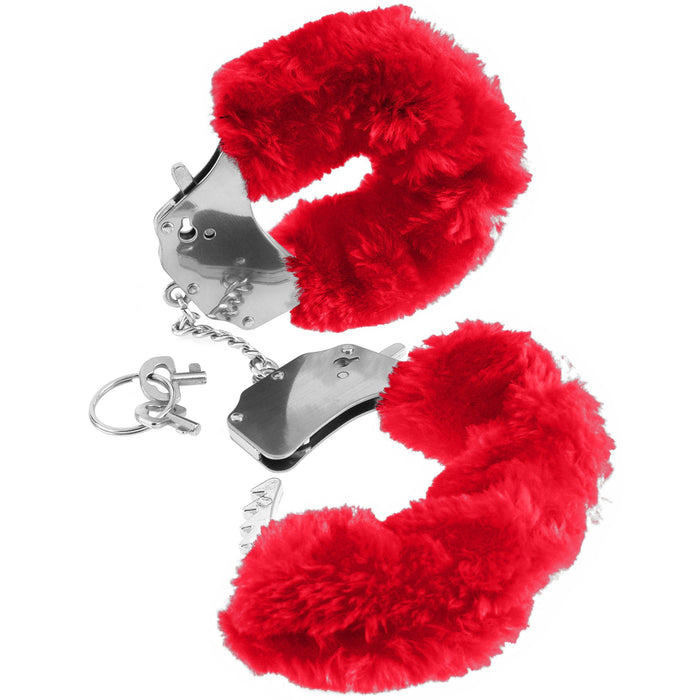 Fetish Fantasy Series Furry Cuffs Red