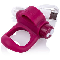 Charged You Turn Plus Finger Vibe / C-Ring - Red