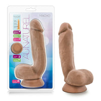 Au Naturel Macho Latin 8.7" - Realistic Dildo Dong w/ Suction Cup