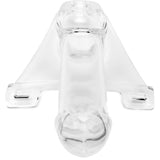 Perfect Fit Zoro Knight 6" Hollow Strap-on - Clear