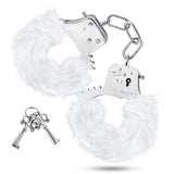 Temptasia Plush Fur Cuffs - White