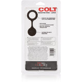 Colt Weighted Cock Ring Black - Large