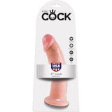 King Cock 9" Dong - Beige