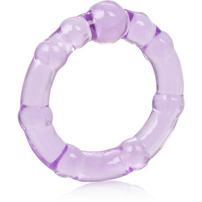 Island Cock Rings Purple - 3 Pack