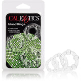 Island Cock Rings Clear - 3 Pack