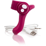 Charged You Turn Plus Finger Vibe / C-Ring - Red
