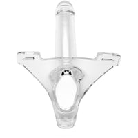 Perfect Fit Zoro Knight 6" Hollow Strap-on - Clear