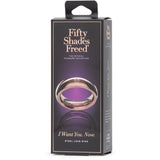 Fifty Shades Freed I Want You. Now. Steel Love Cock Ring