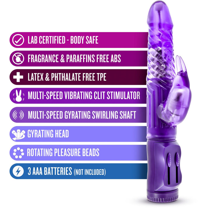 B Yours Beginner's Bunny Purple - Rabbit Vibrator