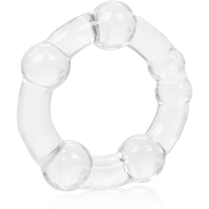 Island Cock Rings Clear - 3 Pack