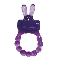 Vibrating Bunny Ring - Purple AL-284PUR
