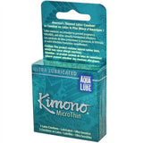 Kimono Microthin With Aqua Lube - 3 Pack KM06003