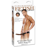 Fetish Fantasy Series 10 Chocolate Dream Hollow Strap-On PD3948-00