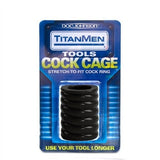 Titanmen  Cock Cage - Black DJ3504-01