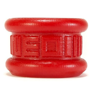 Neo 1.25 Inch Short Ball Stretcher Squishy Silicone - Red OX-1258-RED