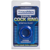 Titanmen Cock Ring - Blue DJ3503-02