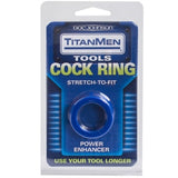 Titanmen Cock Ring - Blue DJ3503-02