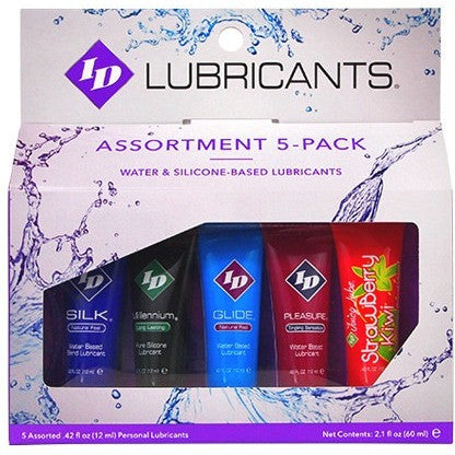 ID Sensual Lubricants 5 Pack Assorted Sampler ID-SPL-02