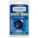 Titanmen Cock Ring - Black DJ3503-01