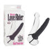 Silicone Love Rider Dual Penetrator - Black SE1515203