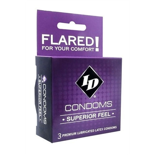 ID Superior Feel Condoms - 3 Pack ID-WSF-03