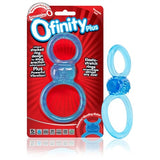 Ofinity Plus - Dual Vibrating Ring - Blue OFYP-BU-110E