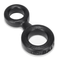 8-Ball Cockring With Attached Ball-Ring Oxballs - Black OX-1076-BLK
