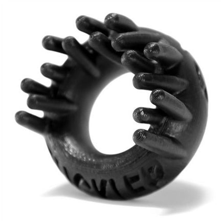 Fuckler Tickler Cockring Oxballs - Black OX-1066-BLK