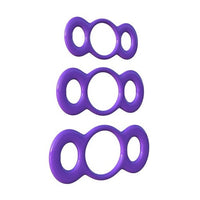 Fantasy C-Ringz 3-Ring Quick Release Trainer - Purple PD5814-12