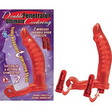 Double Penetrator Ultimate Cockring Red NW2130-1