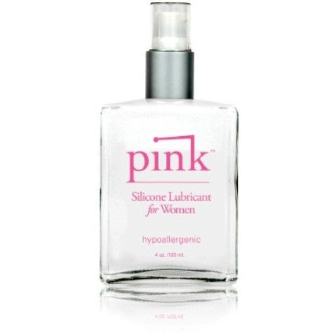 Pink 4oz. Glass Bottle PK-G-4