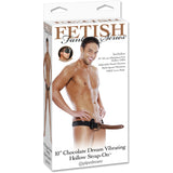 Fetish Fantasy Series 10 Chocolate Dream Vibrating Hollow Strap-On PD3947-00