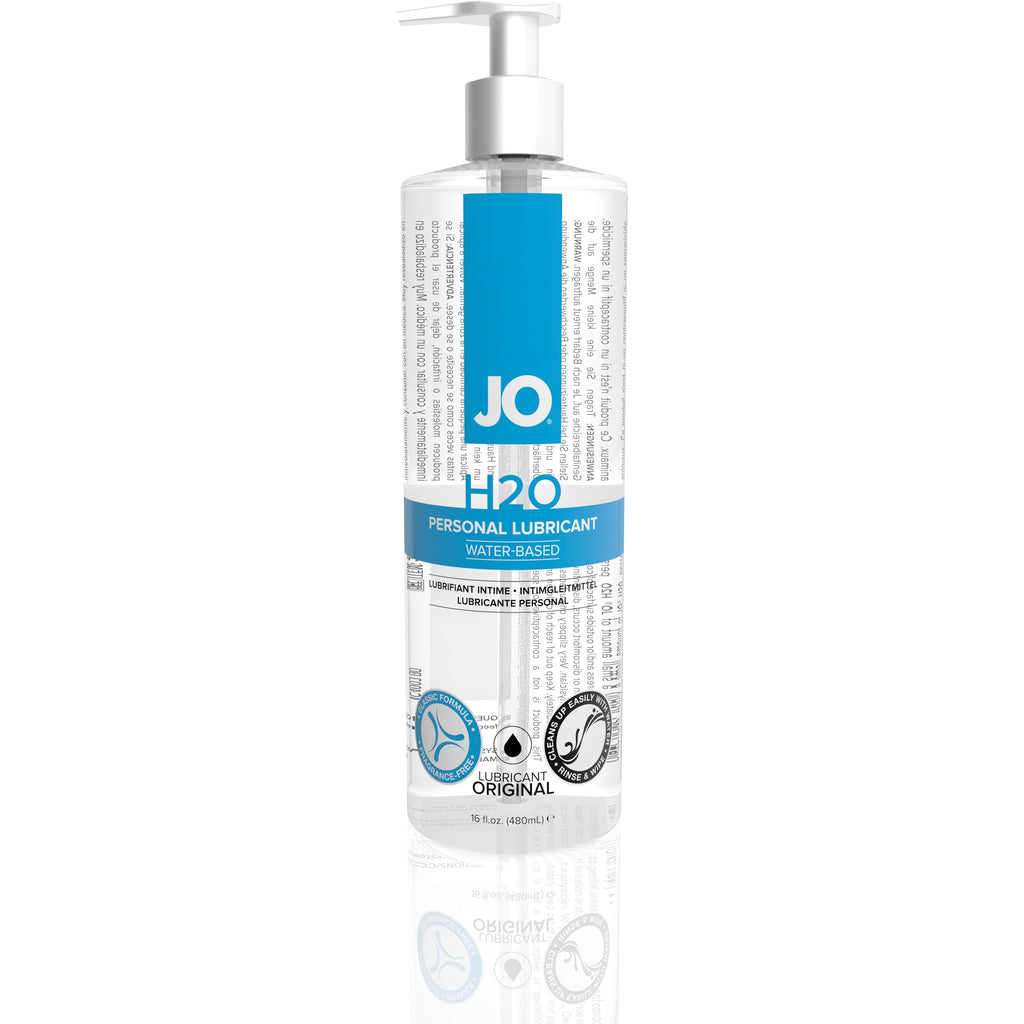 Jo H2O Water-Based Lubricant - 16 Fl. Oz. / 480 ml JO40037
