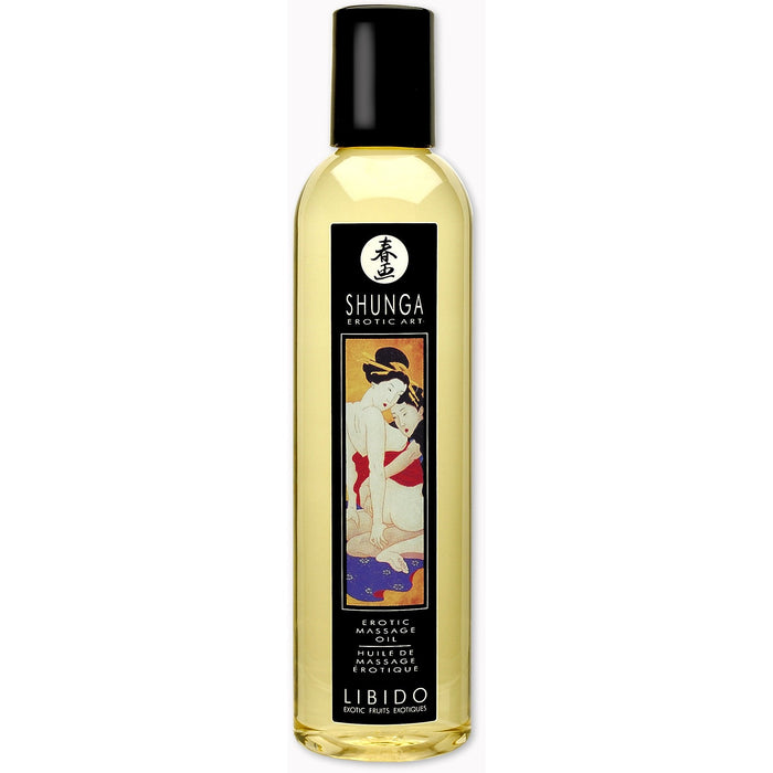 Erotic Massage Oil - Libido - Exotic Fruits - 8.4 Fl. Oz. SHU1004