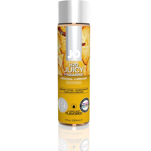 Jo H2O Flavored Lubricant - Juicy Pineapple - 4 Fl. Oz. / 120 ml JO40172