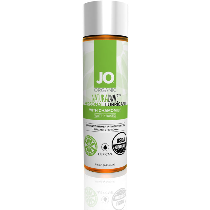 Jo Naturalove USDA Organic Lubricant - 8 Fl. Oz. / 240 ml JO48001