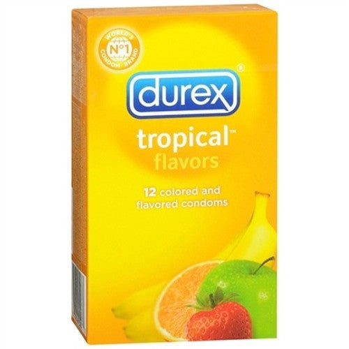 Durex Tropical Flavors - 12 Pack Pm83 PM30277
