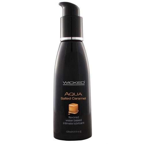 Aqua Salted Caramel Water-Based Lubricant - 4 Oz. WS-90324