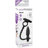 Anal Fantasy Collection Ass-Kicker With Cockring - Black PD4609-23