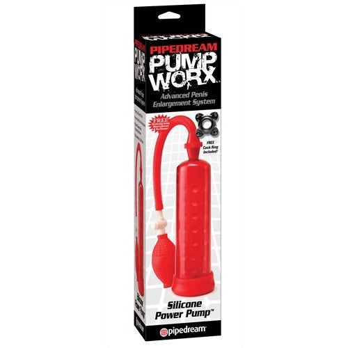 Pump Worx Silicone Power Pump Red PD3255-15