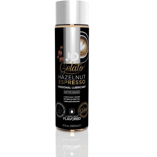 Jo Gelato Hazelnut Espresso Water-Based Flavored Lubricant - 4 Fl. Oz. / 120 ml JO44021